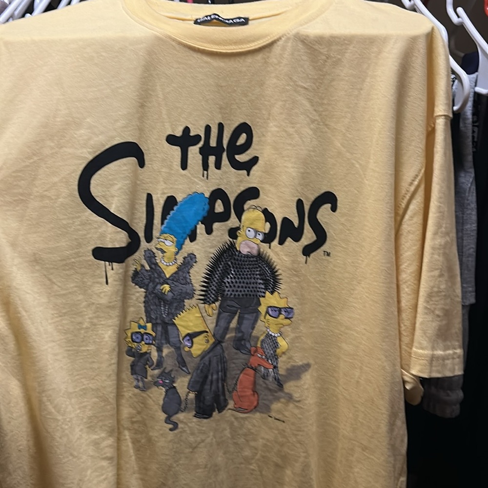 Balenciaga x The Simpsons Graphic Printed XL Shirt - Picture 8 of 11
